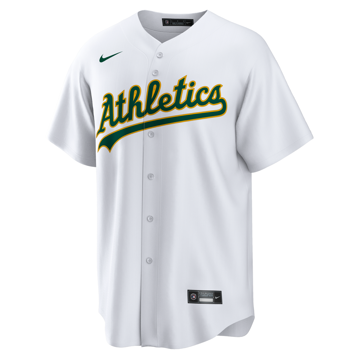 Men's Athletics Jeff McNeil Nike White Home Replica Jersey - 3