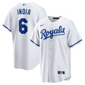 Men's Kansas City Royals Jonathan India Nike White Home Replica Player Jersey