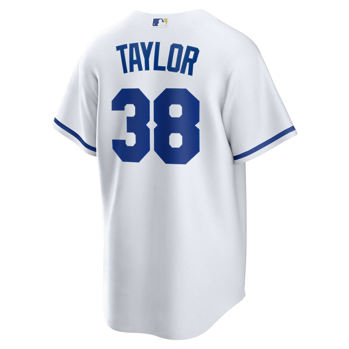 Men's Kansas City Royals Josh Taylor Nike White Home Replica Player Jersey - 4