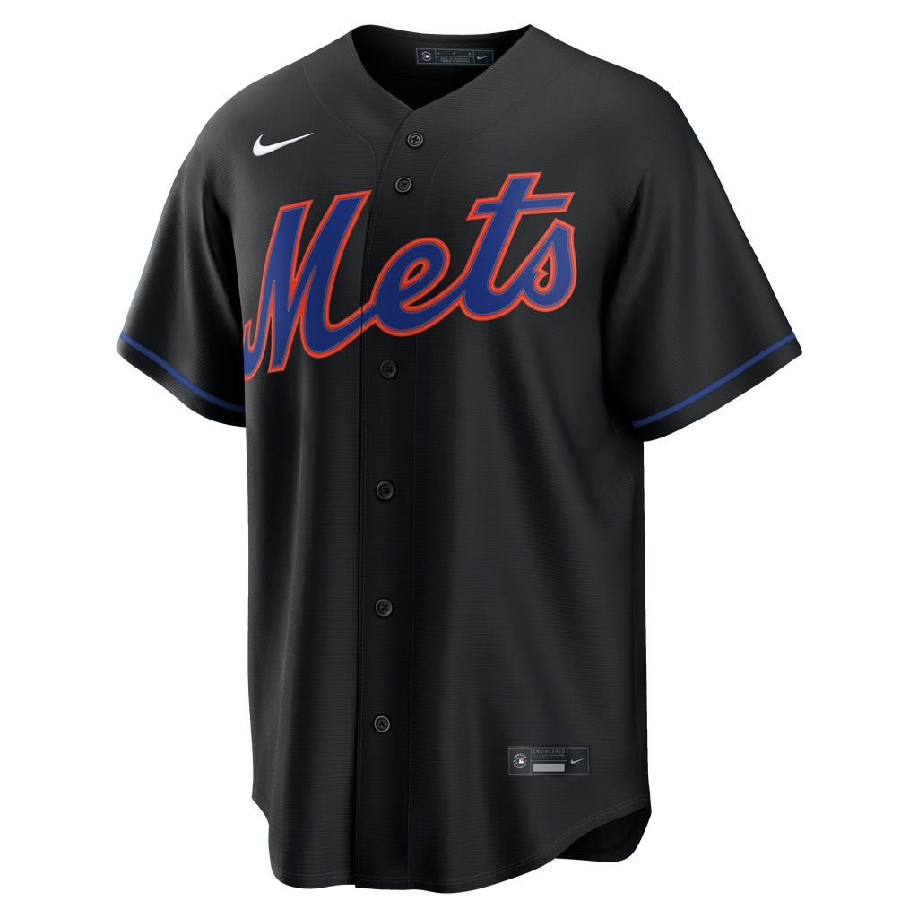Men's New York Mets Juan Soto Nike Black Alternate Replica Jersey - 3