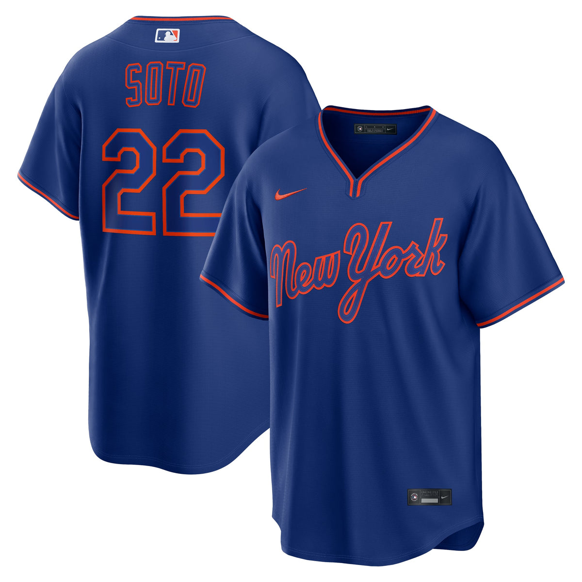Men's New York Mets Juan Soto Nike Royal Alternate Replica Jersey - 2