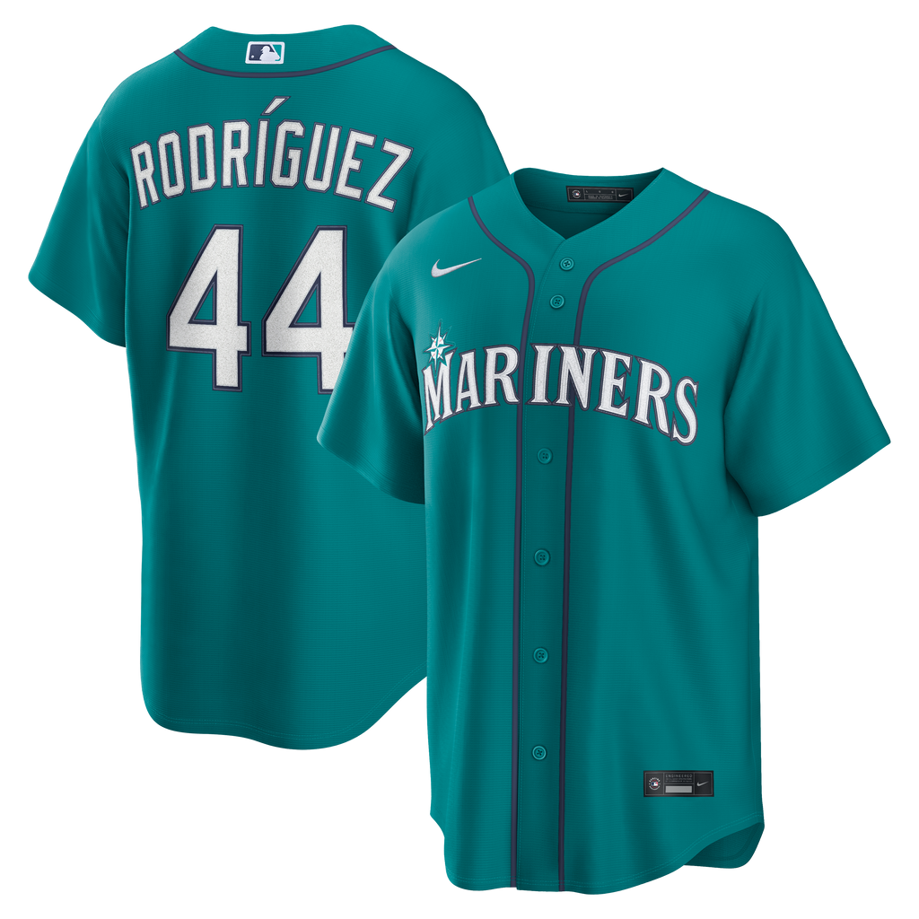 Men's Seattle Mariners Julio Rodríguez Nike Teal Alternate Replica Jersey
