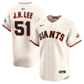 Men's San Francisco Giants Jung Hoo Lee Nike Cream Home Limited Player Jersey
