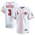 Men's Cincinnati Reds Ke'Bryan Hayes Nike White Home Limited Player Jersey