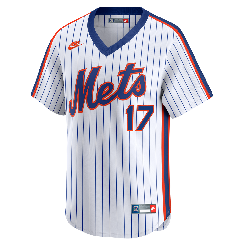 Men's New York Mets Keith Hernandez Nike White Cooperstown Collection Limited Jersey - 3
