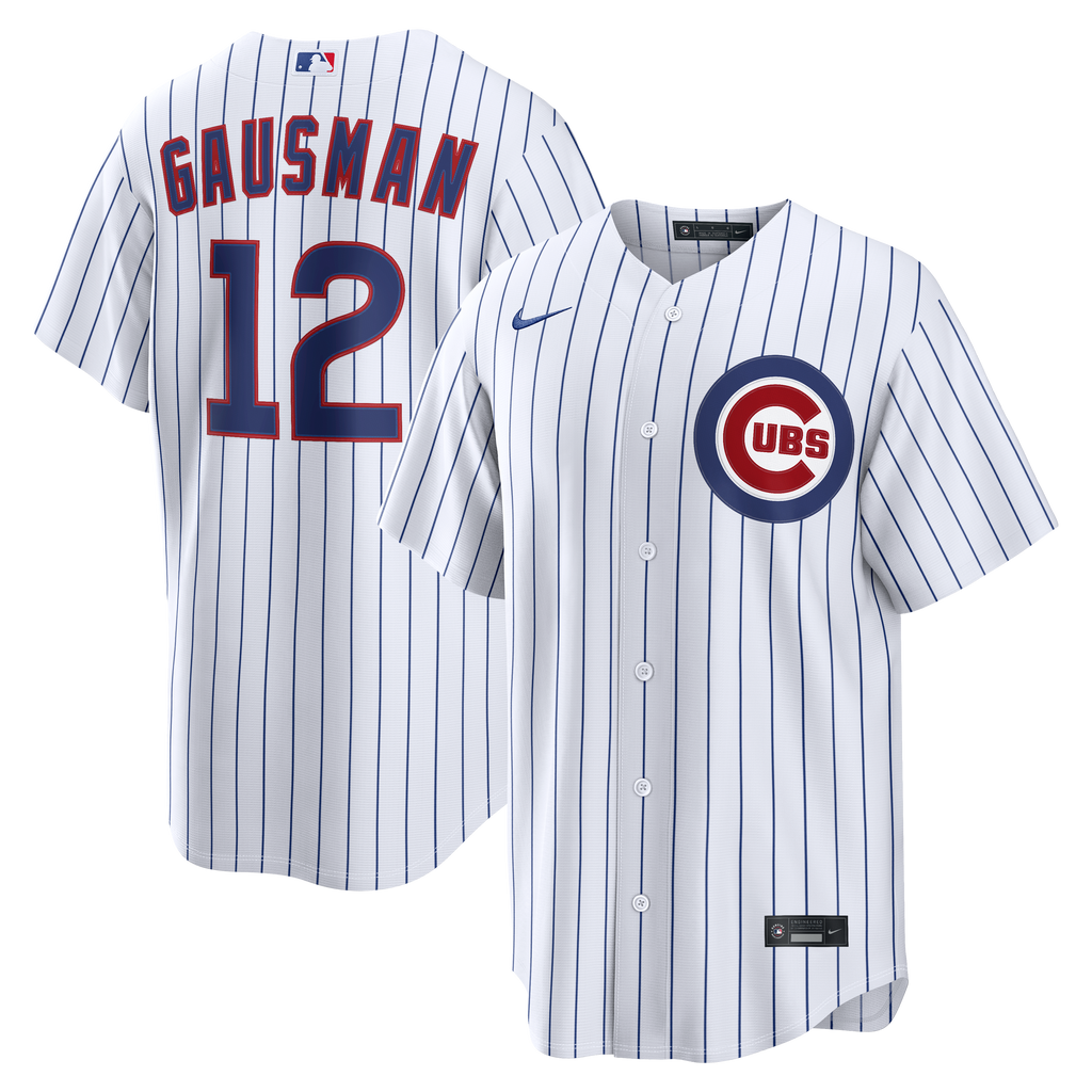 Men's Chicago Cubs Kevin Gausman Nike White Home Replica Jersey - 2