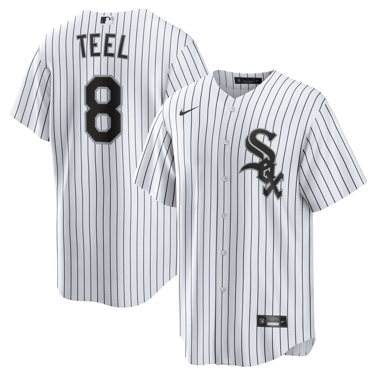 Men's Chicago White Sox Kyle Teel Nike White Home Replica Jersey - 2