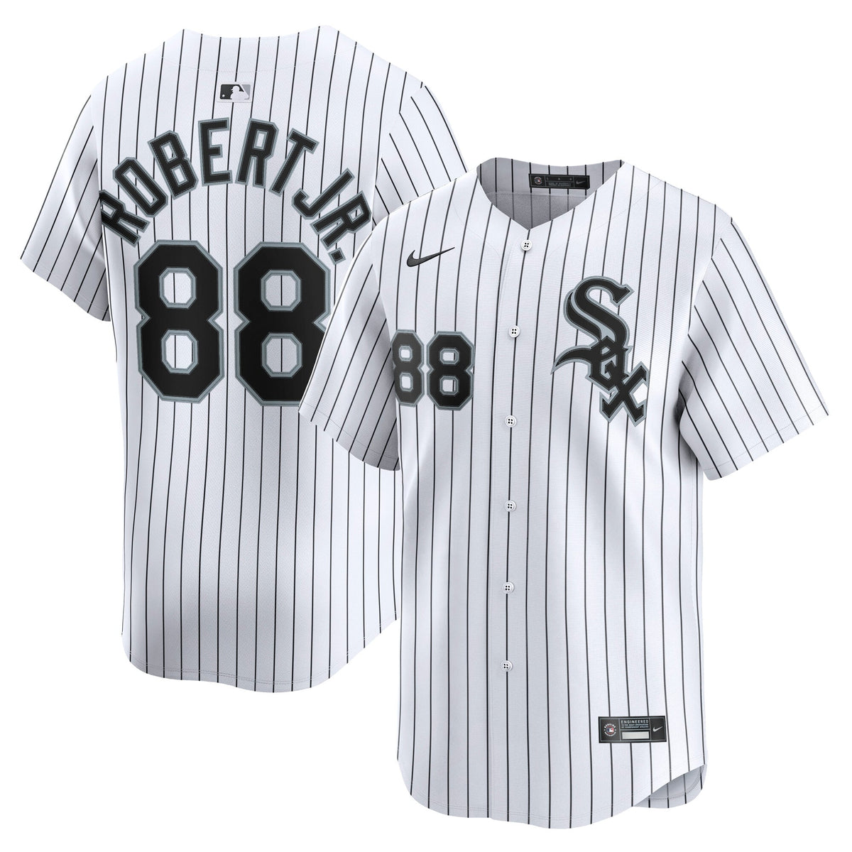 Men's Chicago White Sox Luis Robert Jr. Nike White Home Limited Player Jersey
