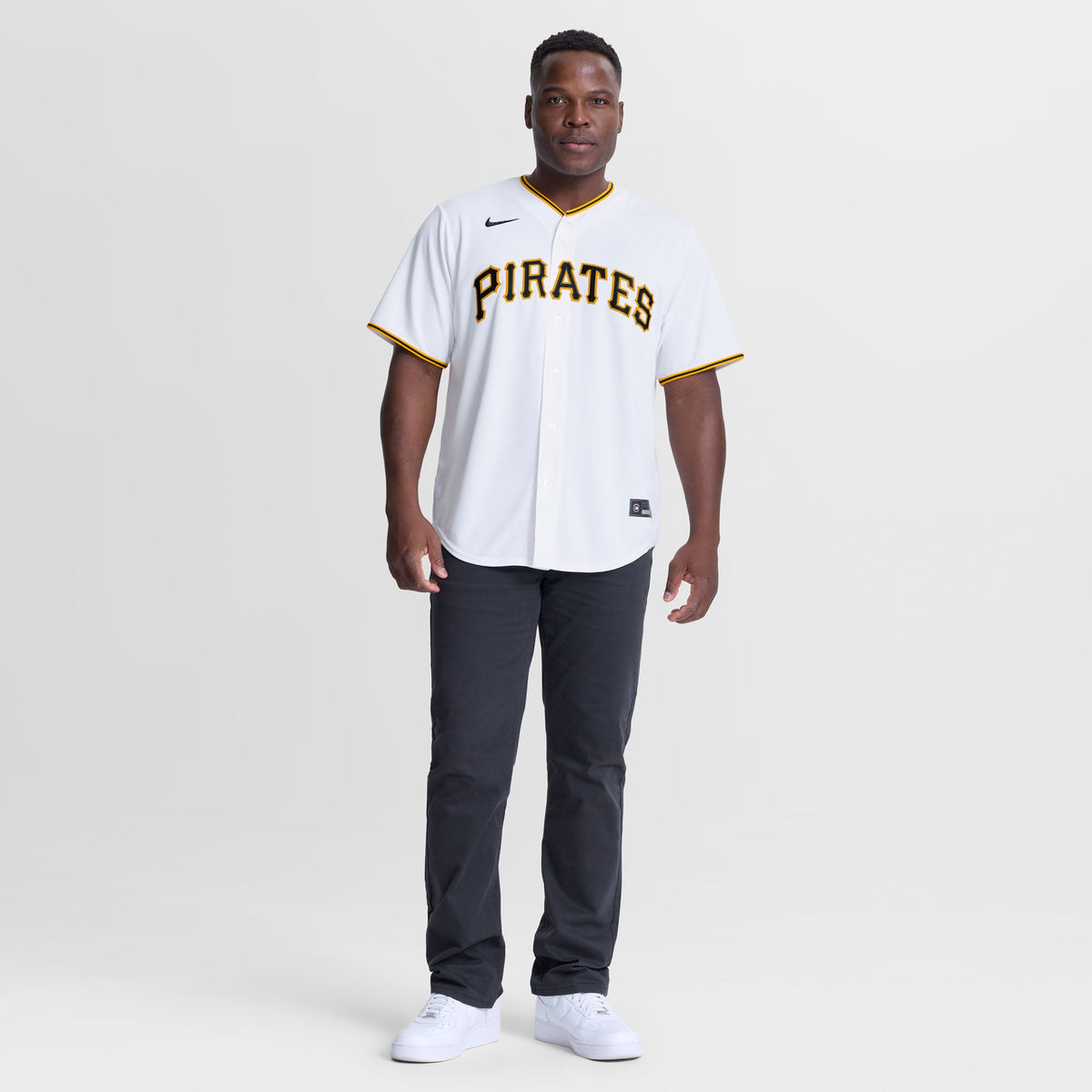 Men's Pittsburgh Pirates Luke Weaver Nike White Home Replica Jersey - 3
