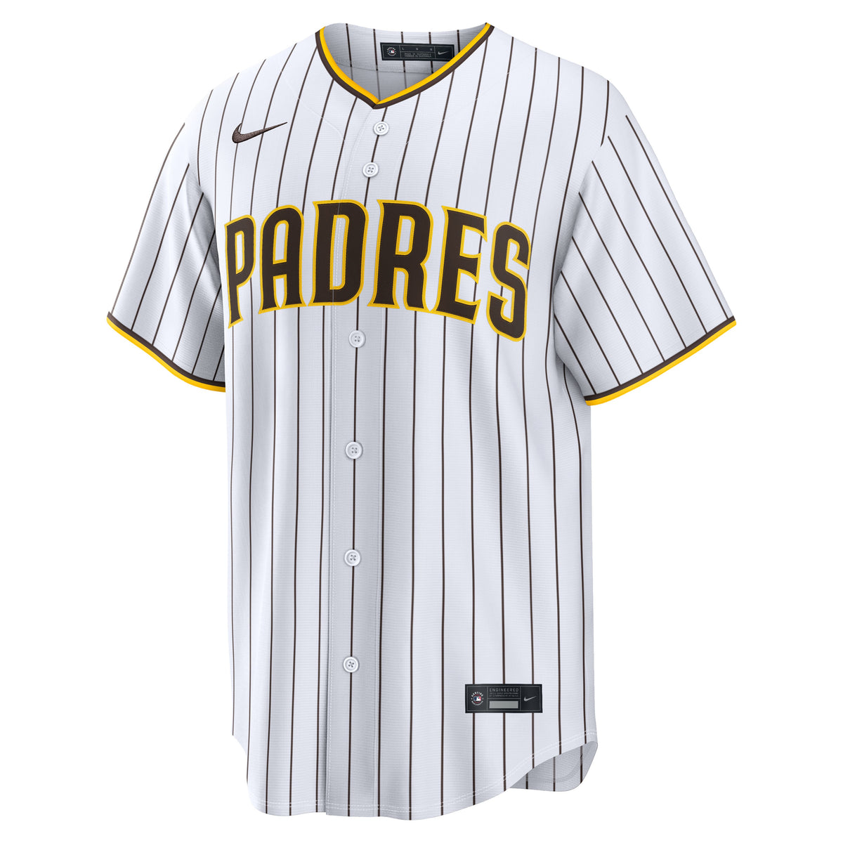 Men's San Diego Padres Manny Machado Nike White Home Replica Player Jersey - 5