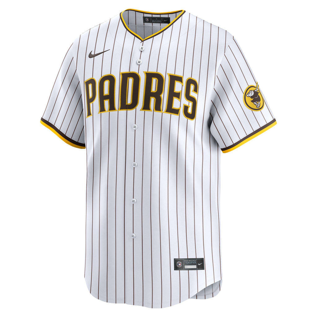 Men's San Diego Padres Mason Miller Nike White Home Limited Player Jersey - 3