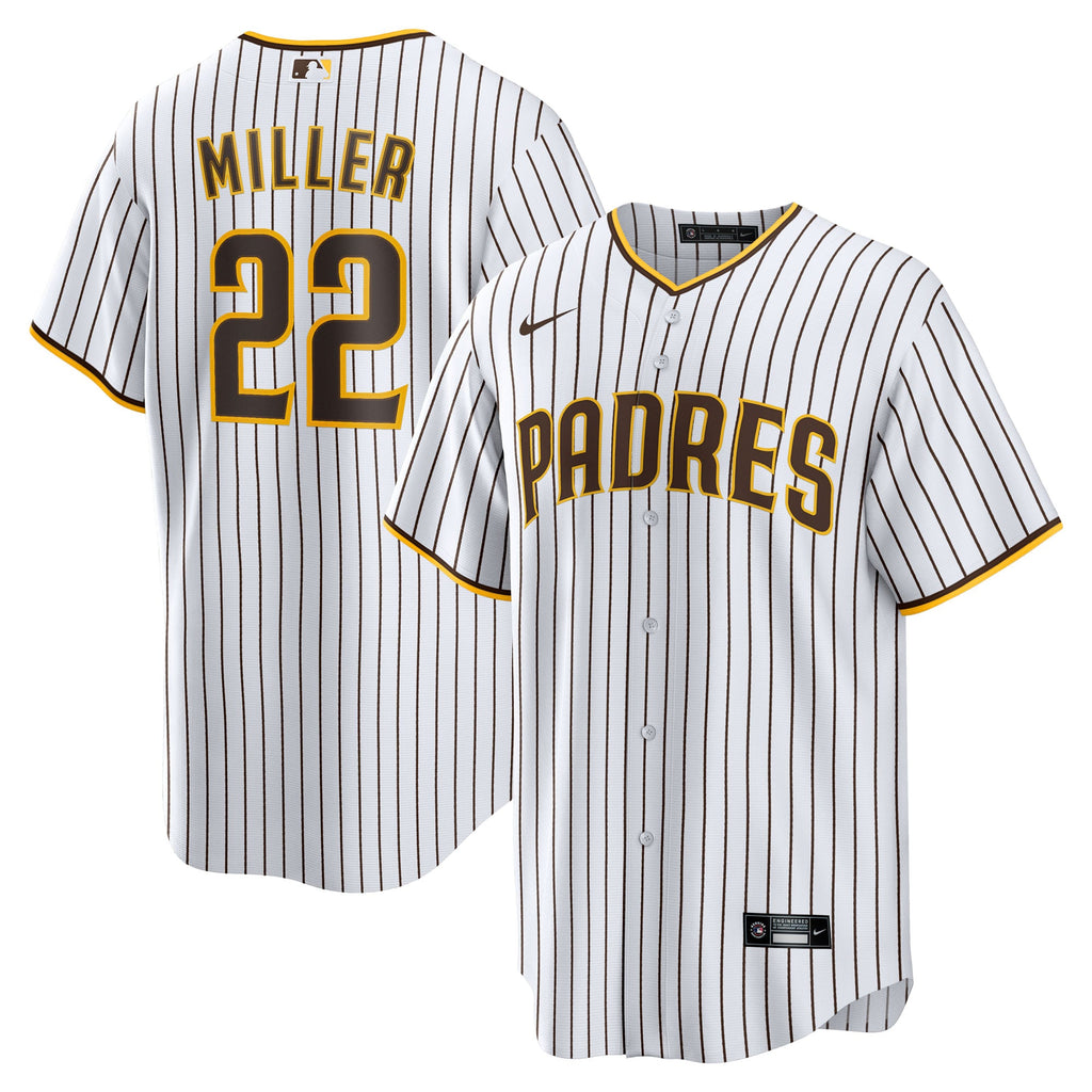 Men's San Diego Padres Mason Miller Nike White Home Replica Jersey - 2