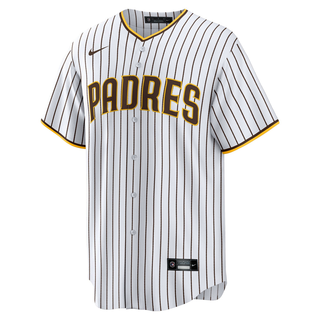 Men's San Diego Padres Mason Miller Nike White Home Replica Jersey - 3