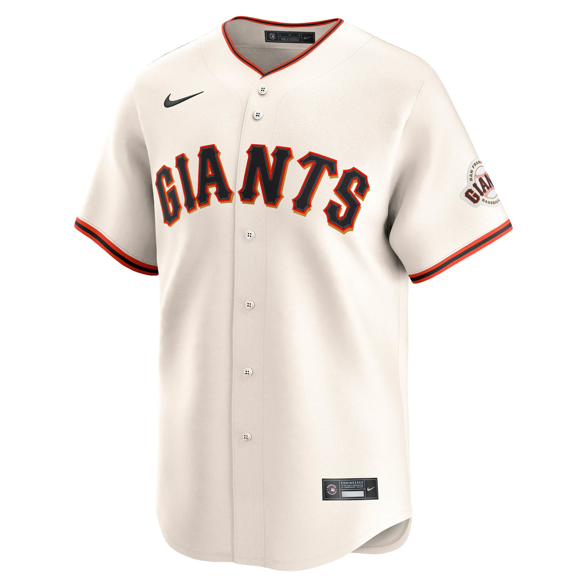 Men's San Francisco Giants Matt Chapman Nike Cream Home Limited Player Jersey - 3