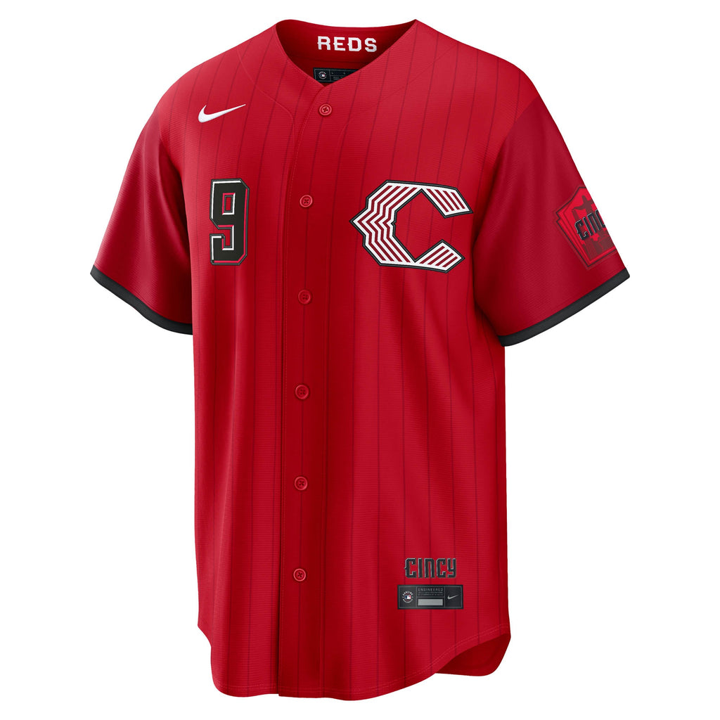 Men's Cincinnati Reds Matt McLain Nike Red 2026 City Connect Stadium Jersey - 3