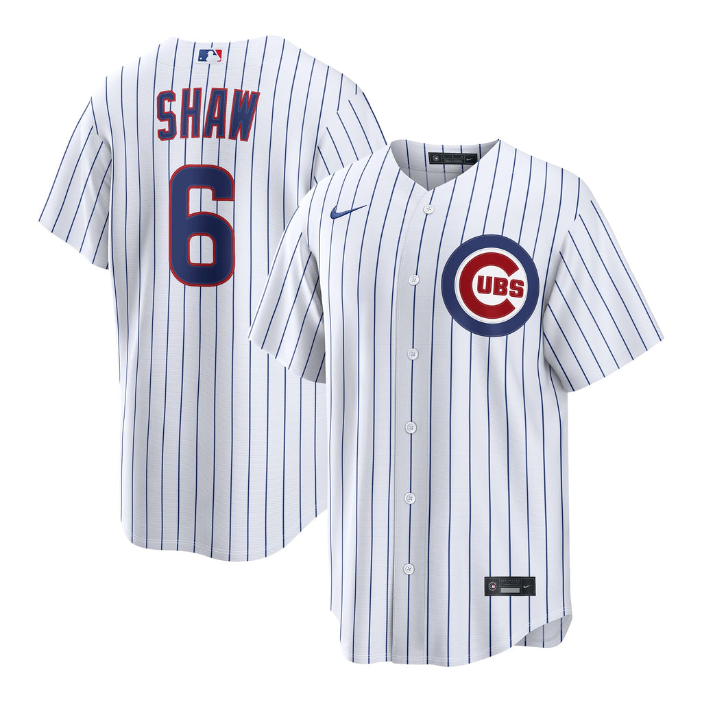 Men's Chicago Cubs Matt Shaw Nike White Home Replica Jersey - 2