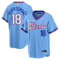 Men's Atlanta Braves Mike Yastrzemski Nike Powder Blue 2026 City Connect Stadium Jersey