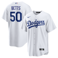 Men's Los Angeles Dodgers Mookie Betts Nike White Home Replica Jersey