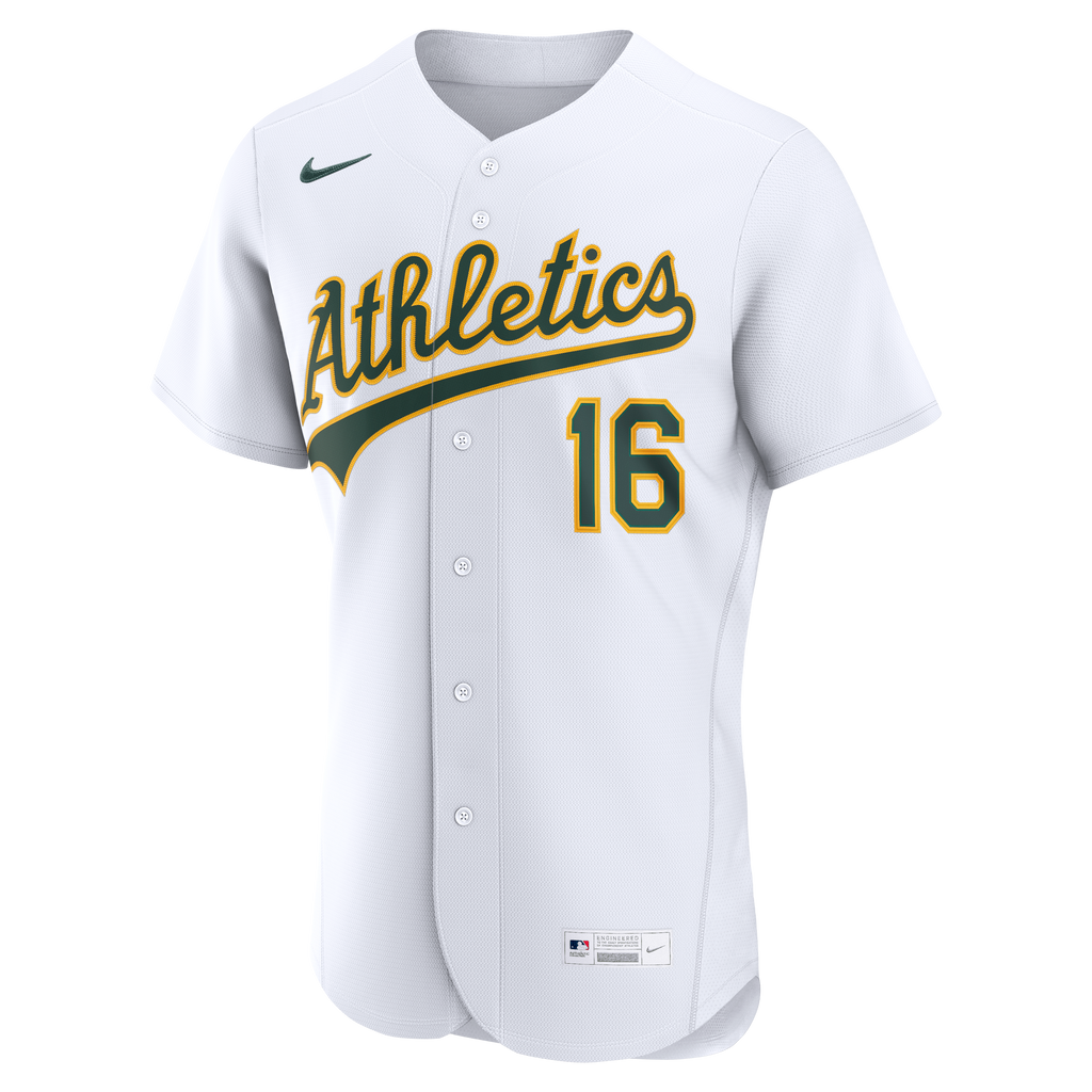 Men's Athletics Nick Kurtz Nike White MLB Awards Authentic Jersey - 3