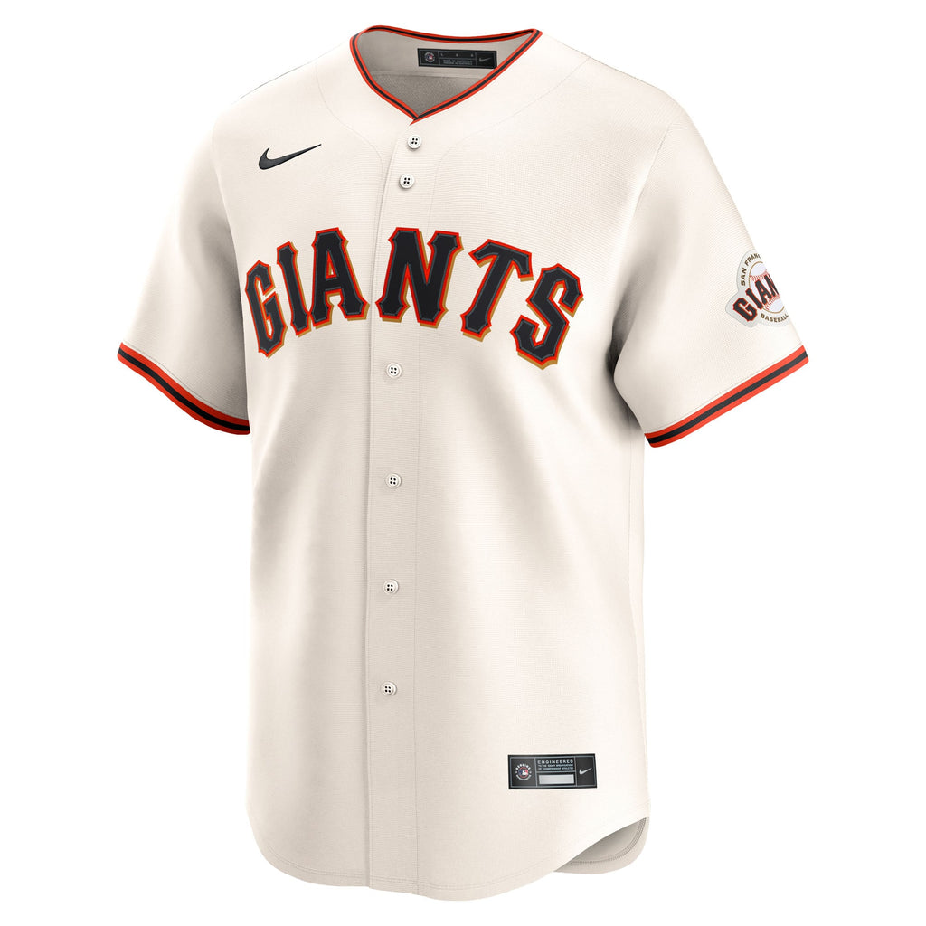Men's San Francisco Giants Rafael Devers Nike Cream Home Limited Player Jersey - 3