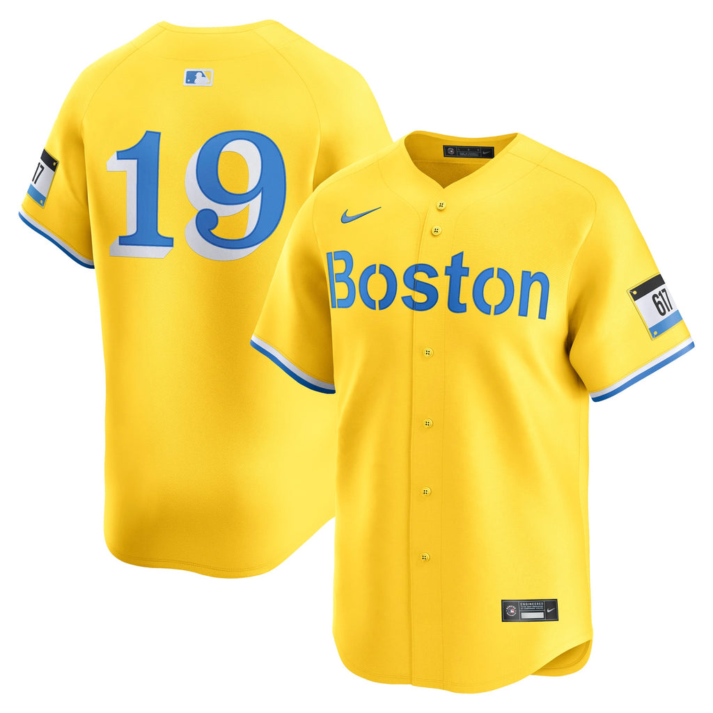Men's Boston Red Sox Roman Anthony Nike Gold City Connect Limited Jersey - 2