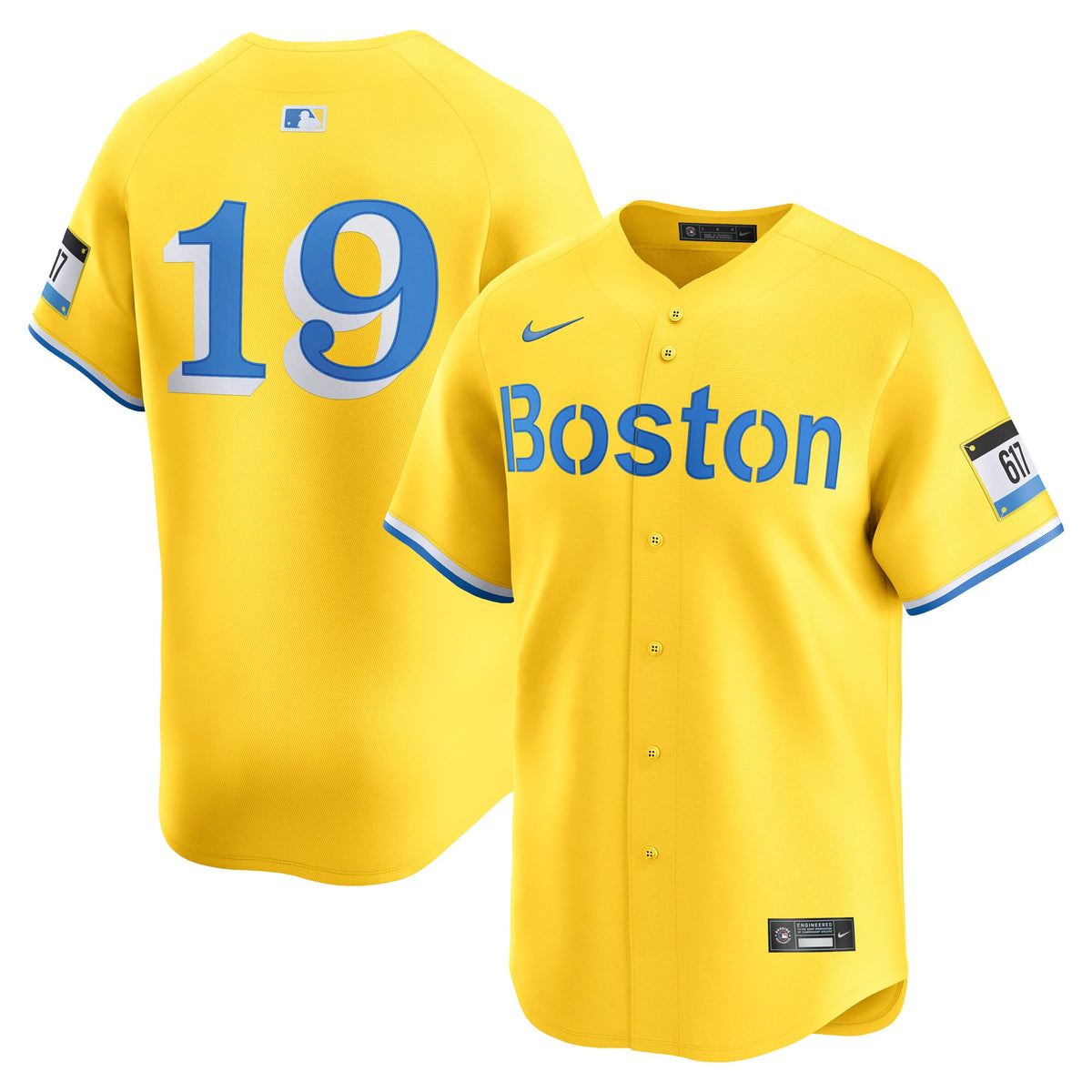 Men's Boston Red Sox Roman Anthony Nike Gold City Connect Limited Jersey - 2