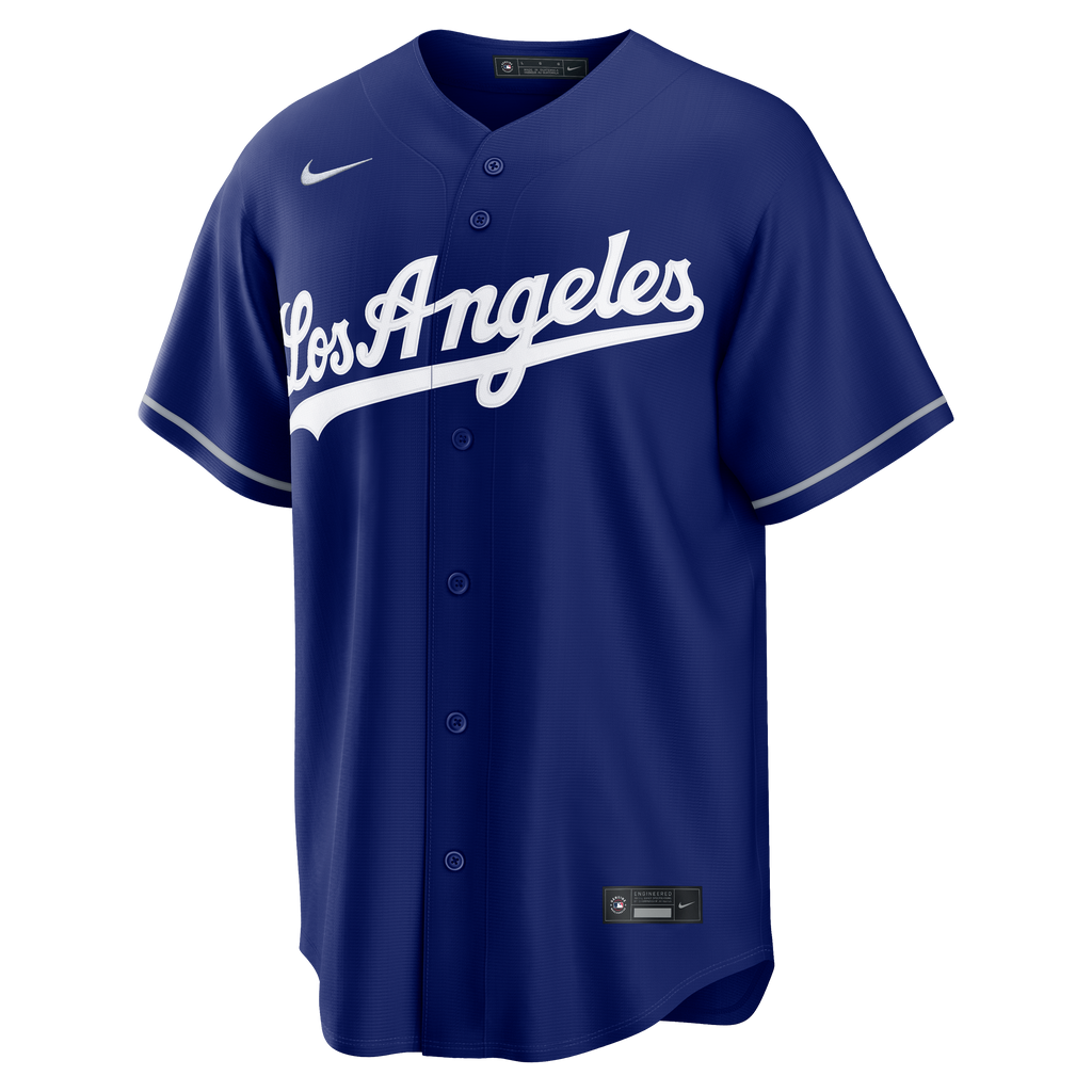 Men's Los Angeles Dodgers Nike Royal Alternate Replica Jersey - 3