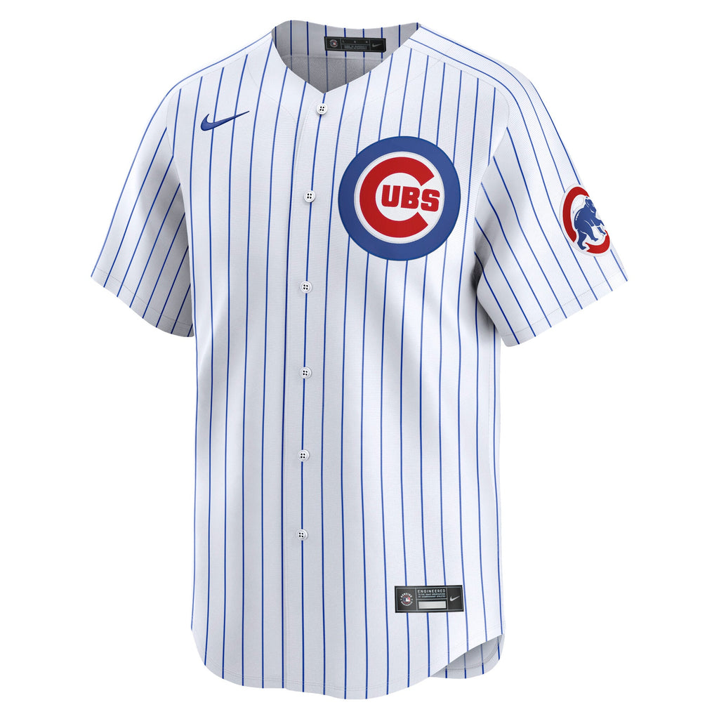 Men's Chicago Cubs Seiya Suzuki Nike White Home Limited Player Jersey - 3