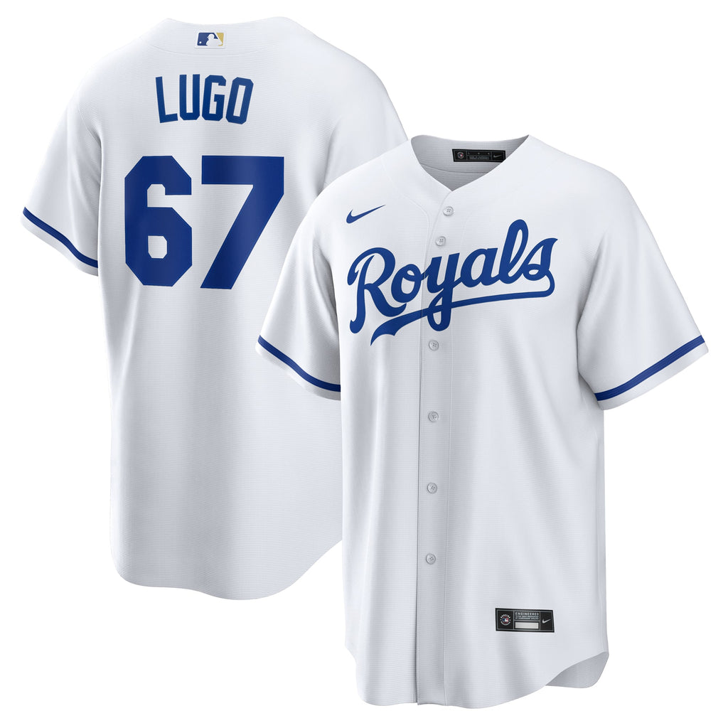 Men's Kansas City Royals Seth Lugo Nike White Home Replica Jersey