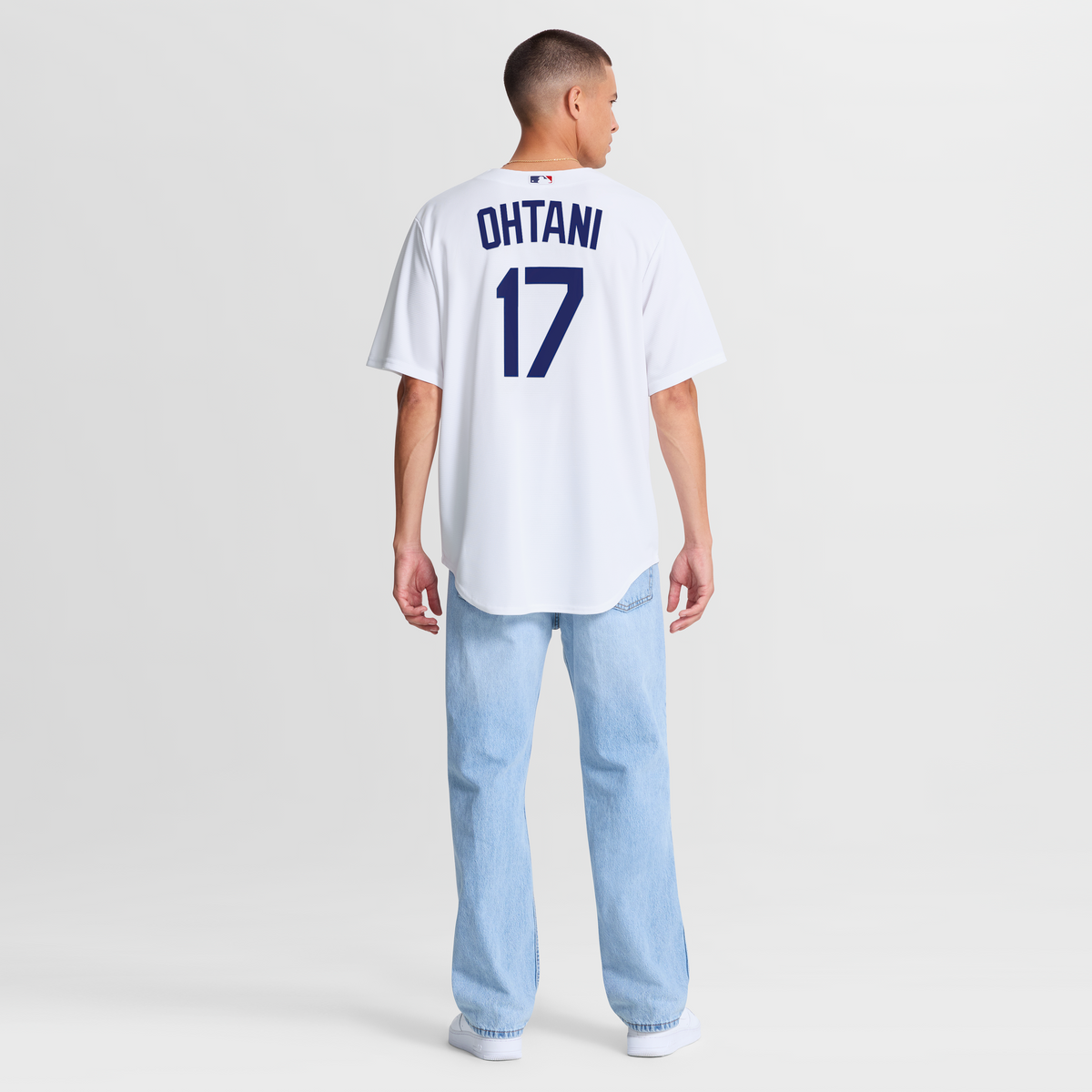 Men's Los Angeles Dodgers Shohei Ohtani Nike White Home Replica Jersey - 6