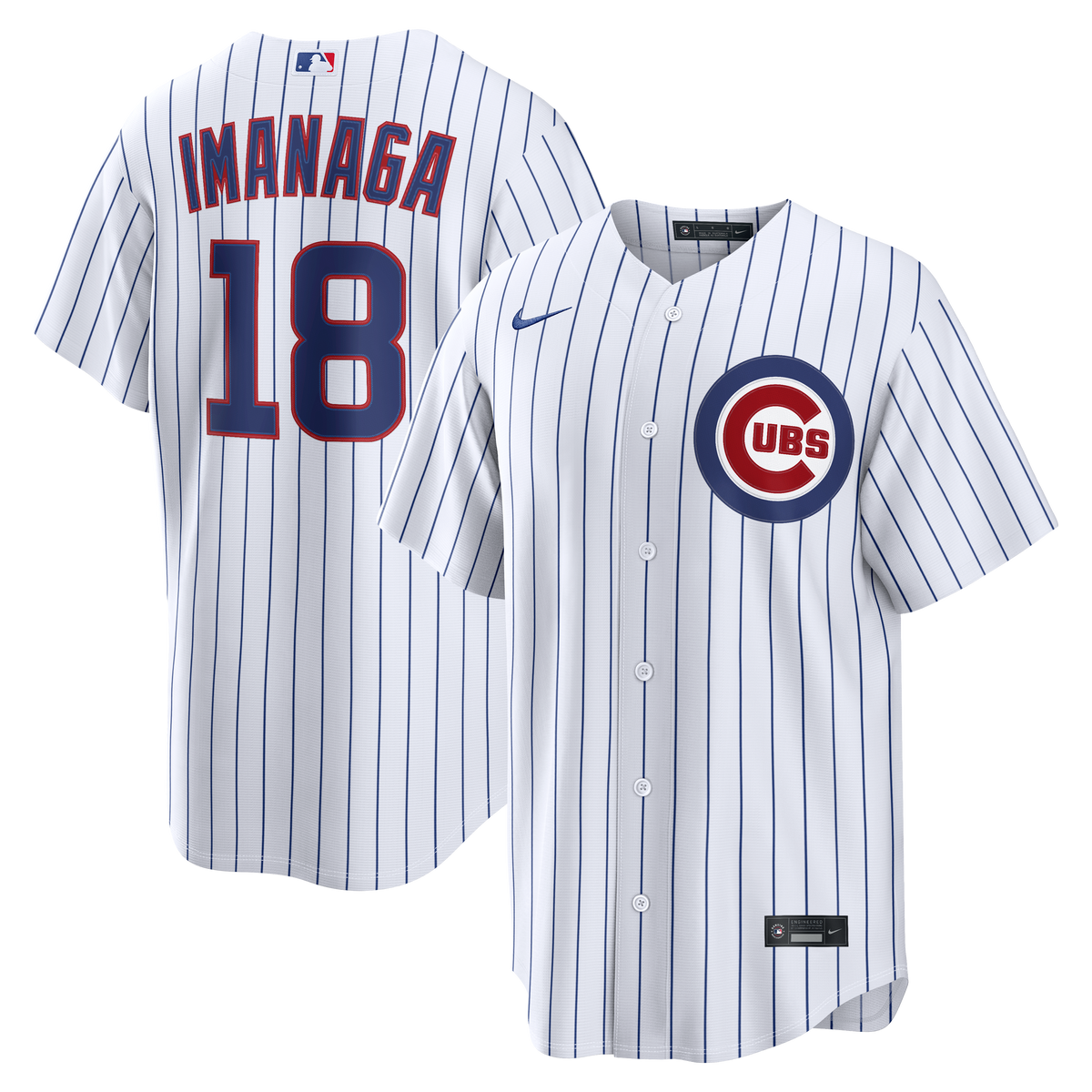 Men's Chicago Cubs Shota Imanaga Nike White Home Replica Jersey