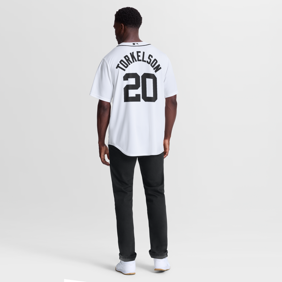 Men's Detroit Tigers Spencer Torkelson Nike White Home Replica Jersey - 6
