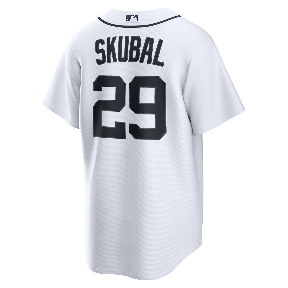 Men's Detroit Tigers Tarik Skubal Nike White Home Replica Jersey - 4