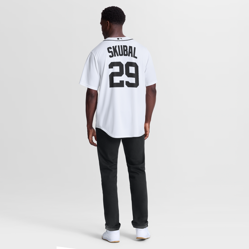Men's Detroit Tigers Tarik Skubal Nike White Home Replica Jersey - 6