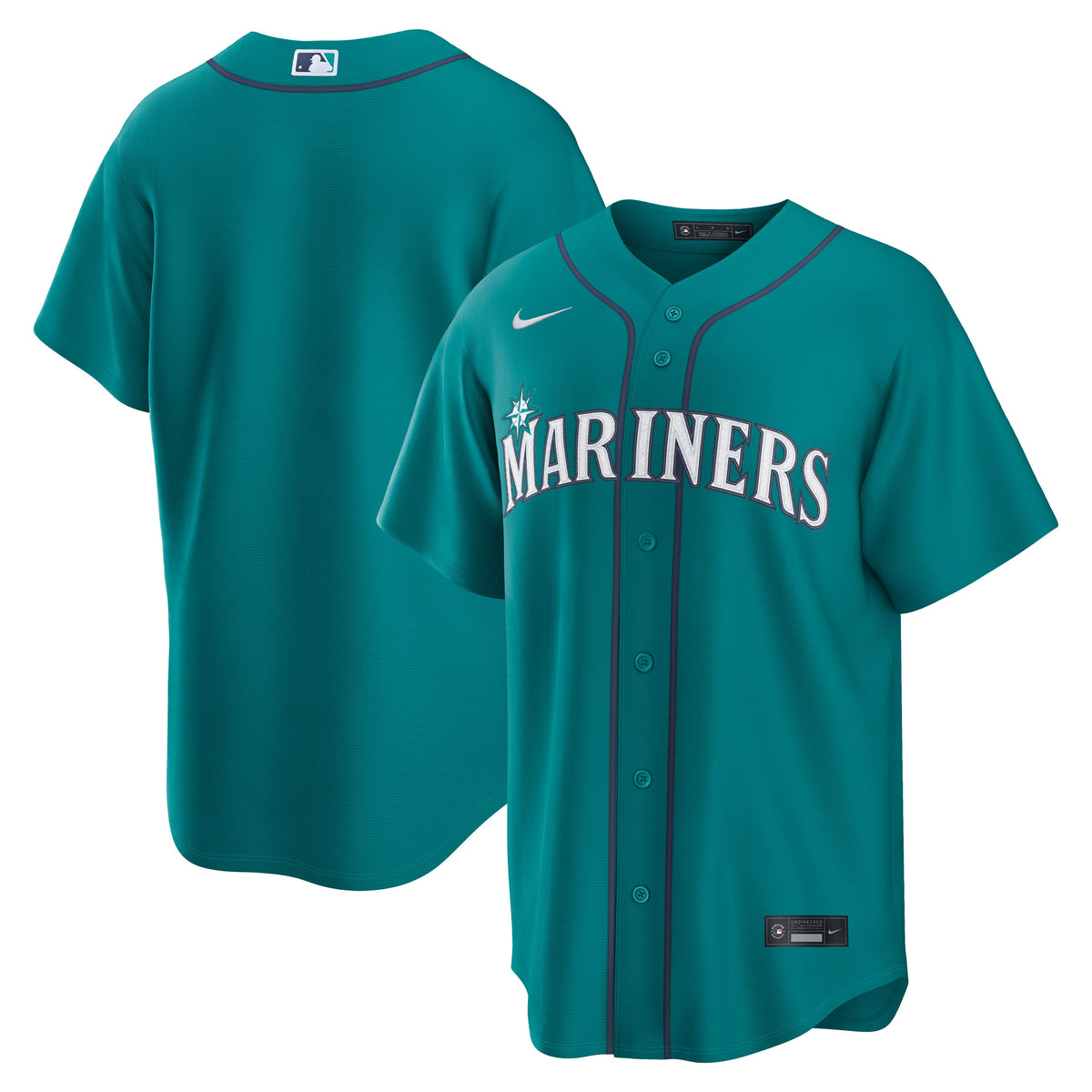 Men's Seattle Mariners Nike Teal Alternate Replica Jersey