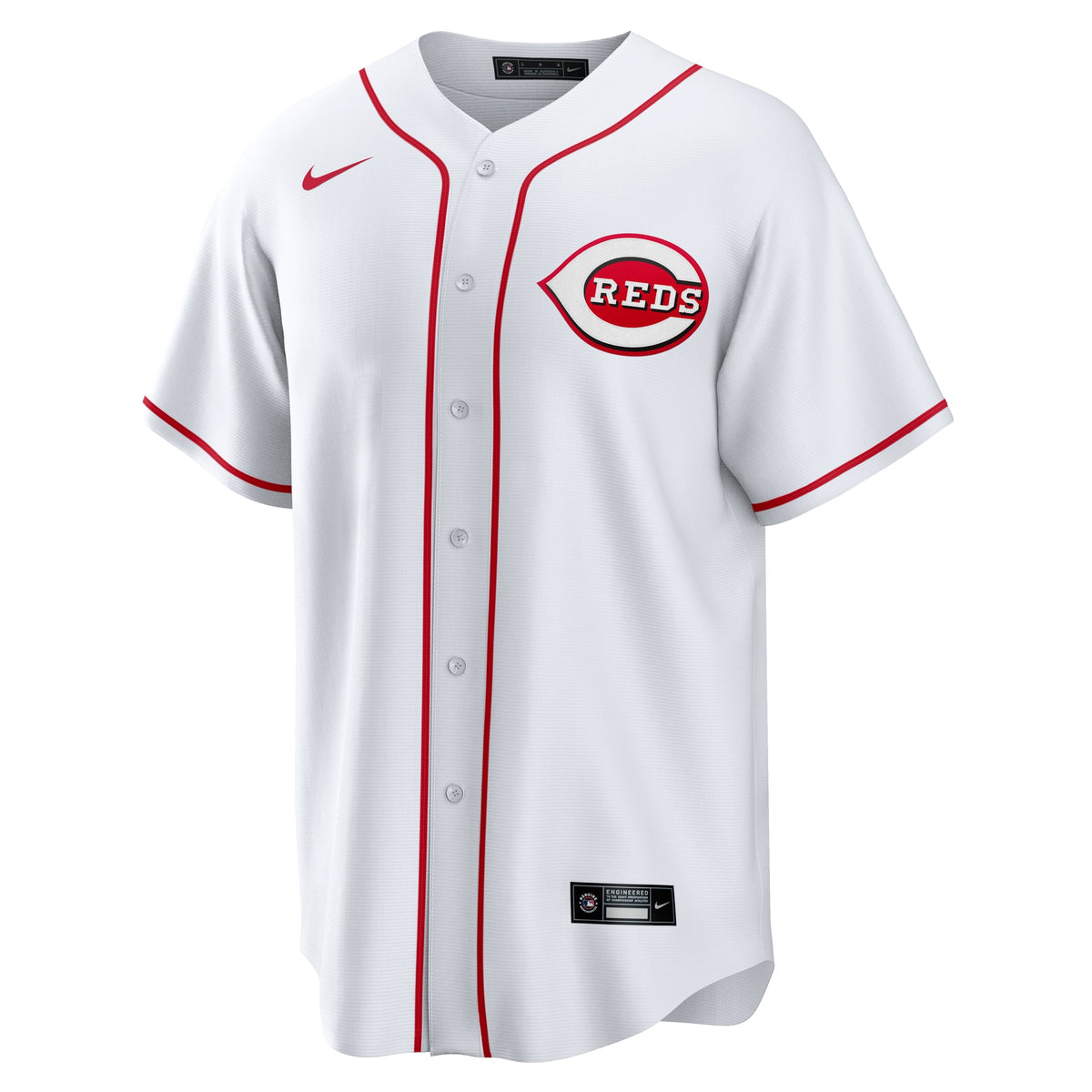 Men's Cincinnati Reds TJ Friedl Nike White Home Replica Jersey - 3