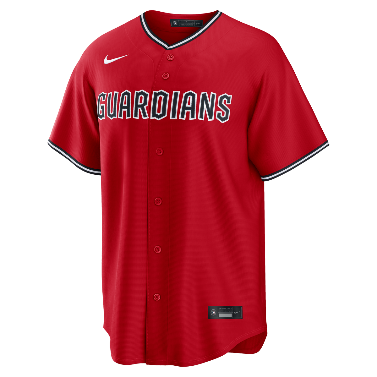 Men's Cleveland Guardians Travis Bazzana Nike Red Alternate Replica Jersey - 3