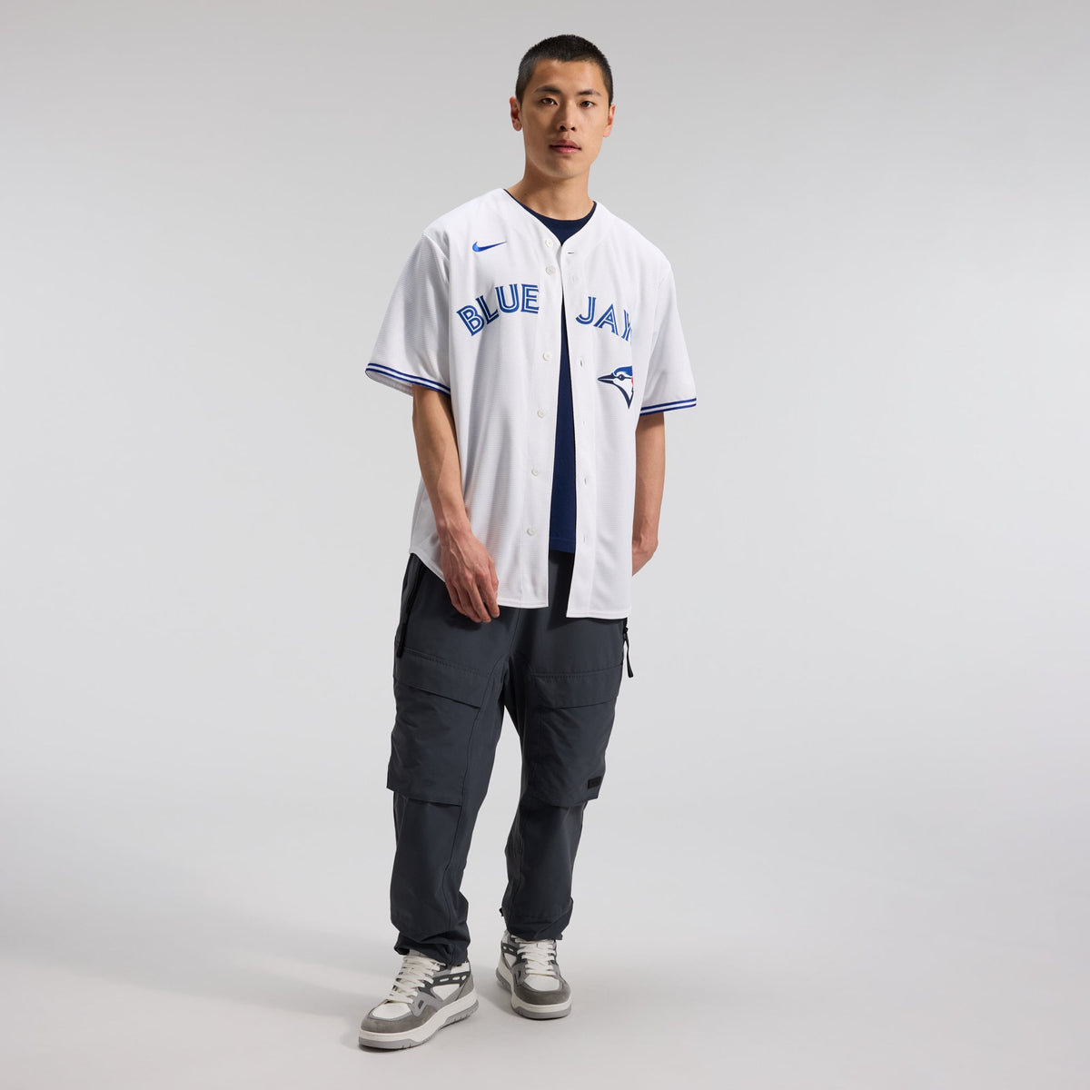 Men's Toronto Blue Jays Trey Yesavage Nike White Home Replica Jersey - 5