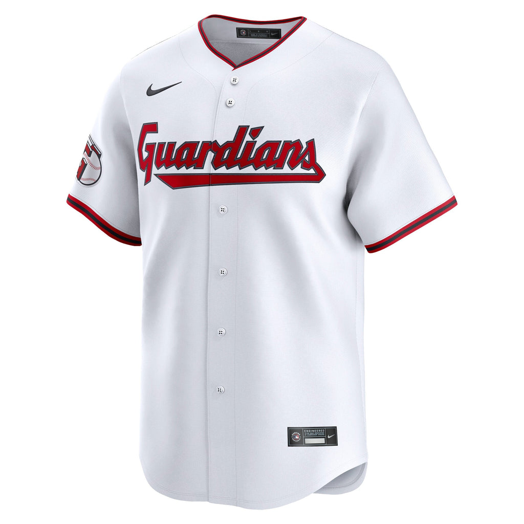 Men's Cleveland Guardians Triston McKenzie Nike White Home Limited Player Jersey - 3