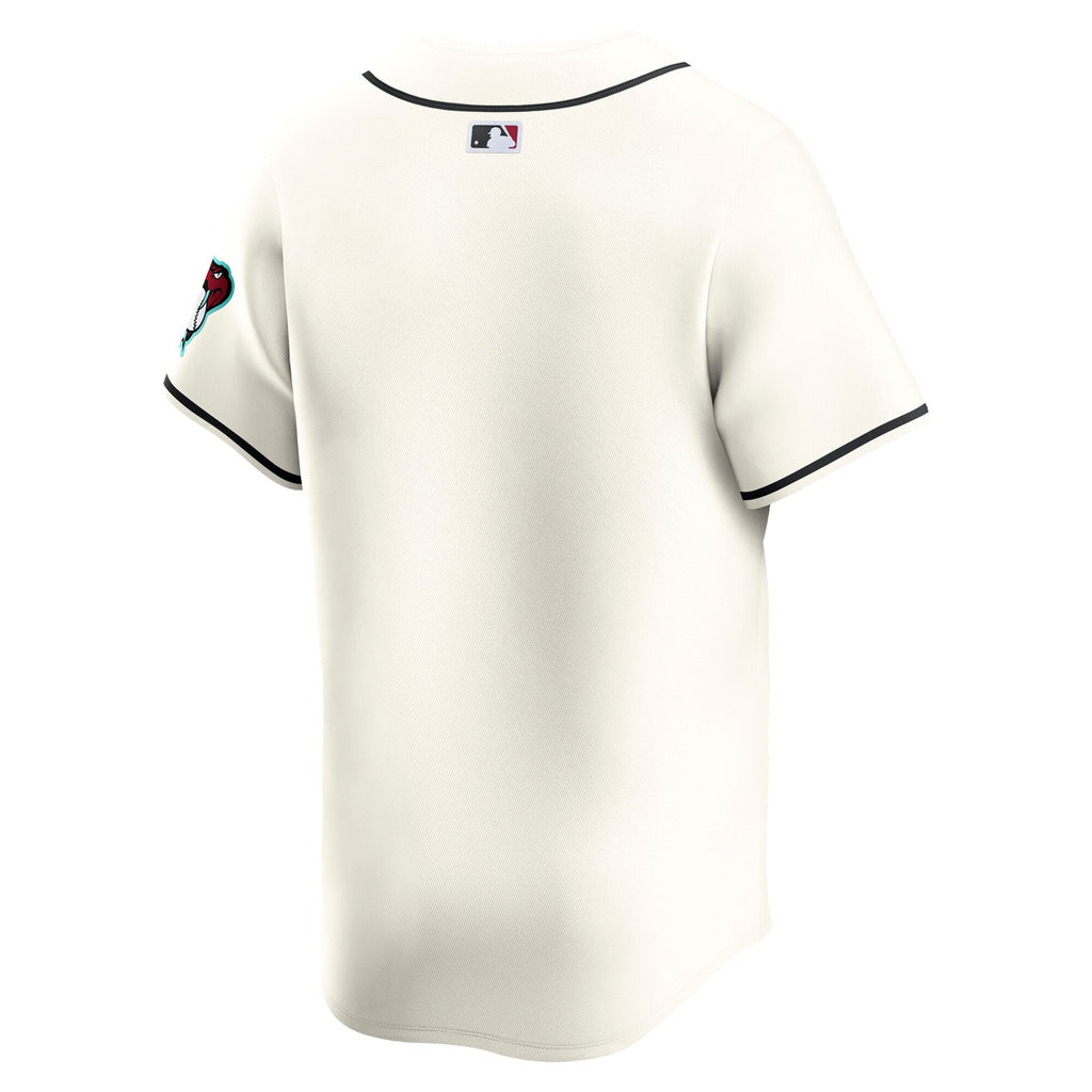 Men's Arizona Diamondbacks Nike White Home Limited Jersey - 4