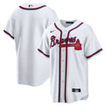 Men's Atlanta Braves Nike White Home Big & Tall Replica Jersey