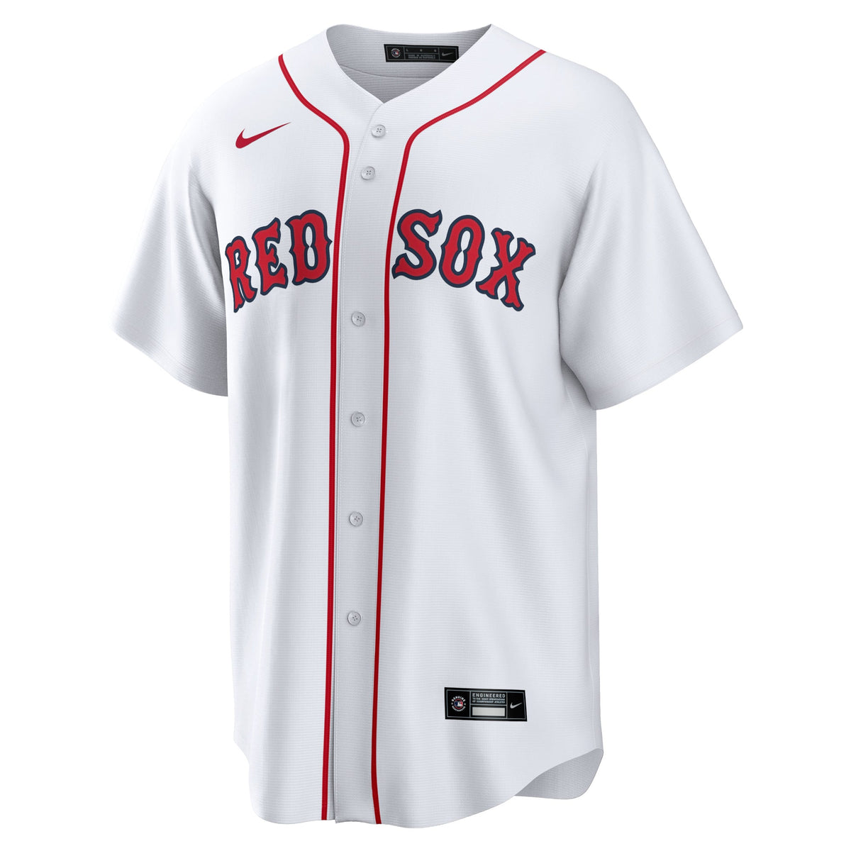 Men's Boston Red Sox Nike White Home Blank Replica Jersey - 3