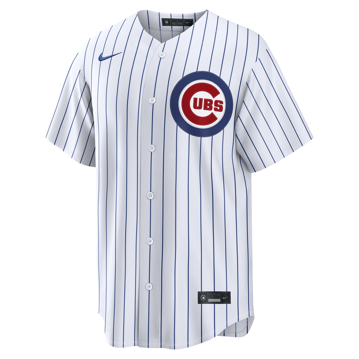 Men's Chicago Cubs Nike White Home Stadium Custom Jersey - 3