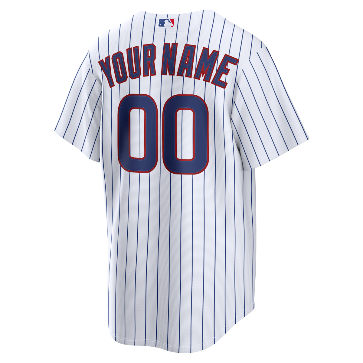 Men's Chicago Cubs Nike White Home Stadium Custom Jersey - 4