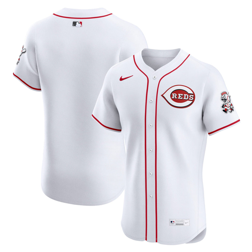 Men's Cincinnati Reds Nike White Home Elite Jersey