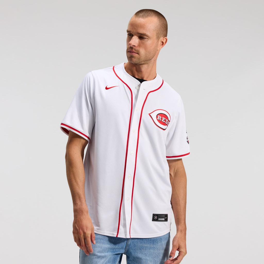 Men's Cincinnati Reds Nike White Home Limited Jersey