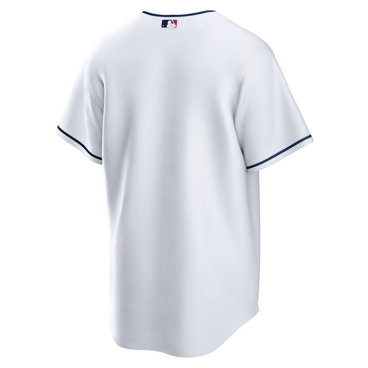 Men's Cleveland Guardians Nike White Home Blank Replica Jersey - 4