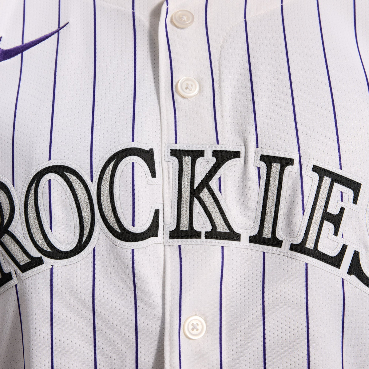 Men's Colorado Rockies Nike White Home Limited Jersey - 11