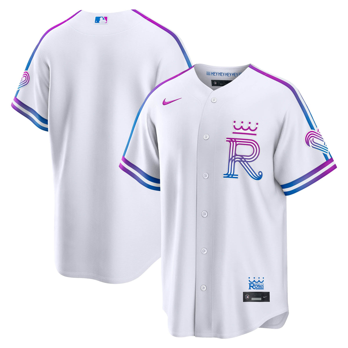 Men's Kansas City Royals Nike White 2026 City Connect Stadium Jersey