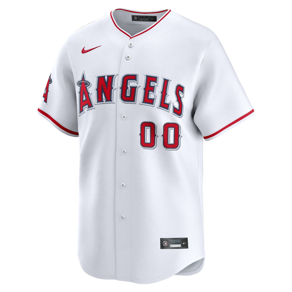 Men's Los Angeles Angels Nike White Home Limited Pick-A-Player Retired Roster Jersey - 3